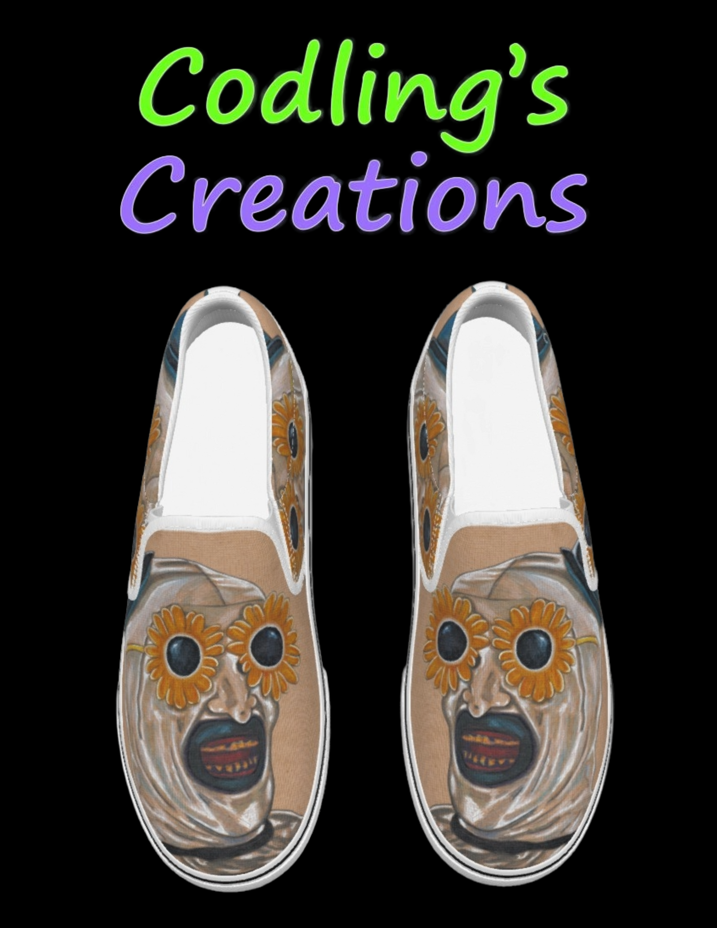Art Slip ons - Codling's Creations