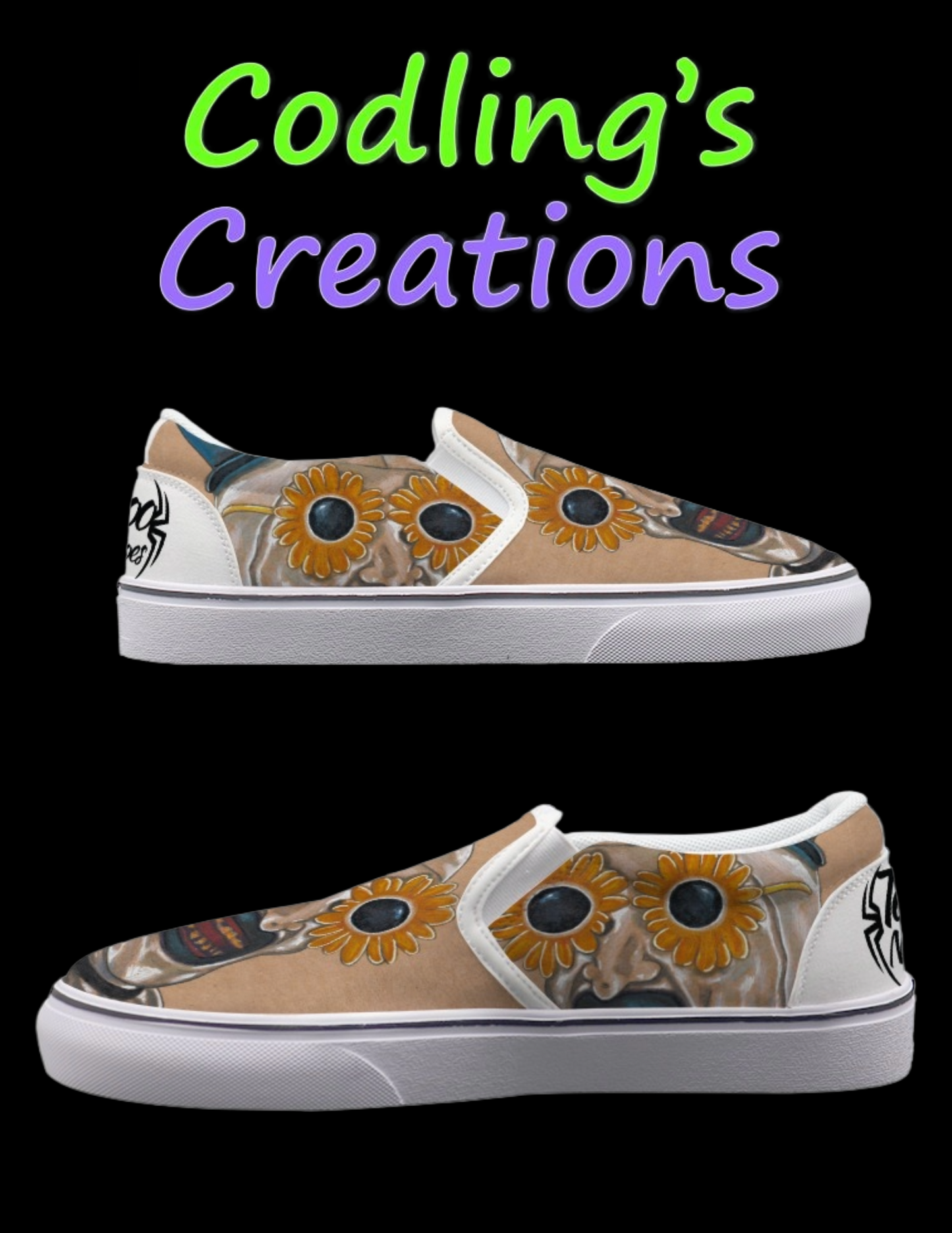 Art Slip ons - Codling's Creations