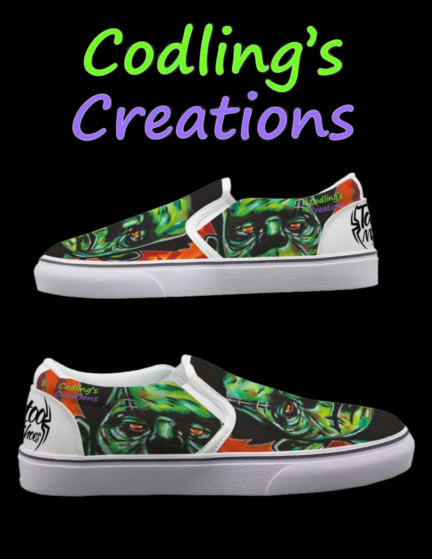 Frank Slip ons -  Codling's Creations