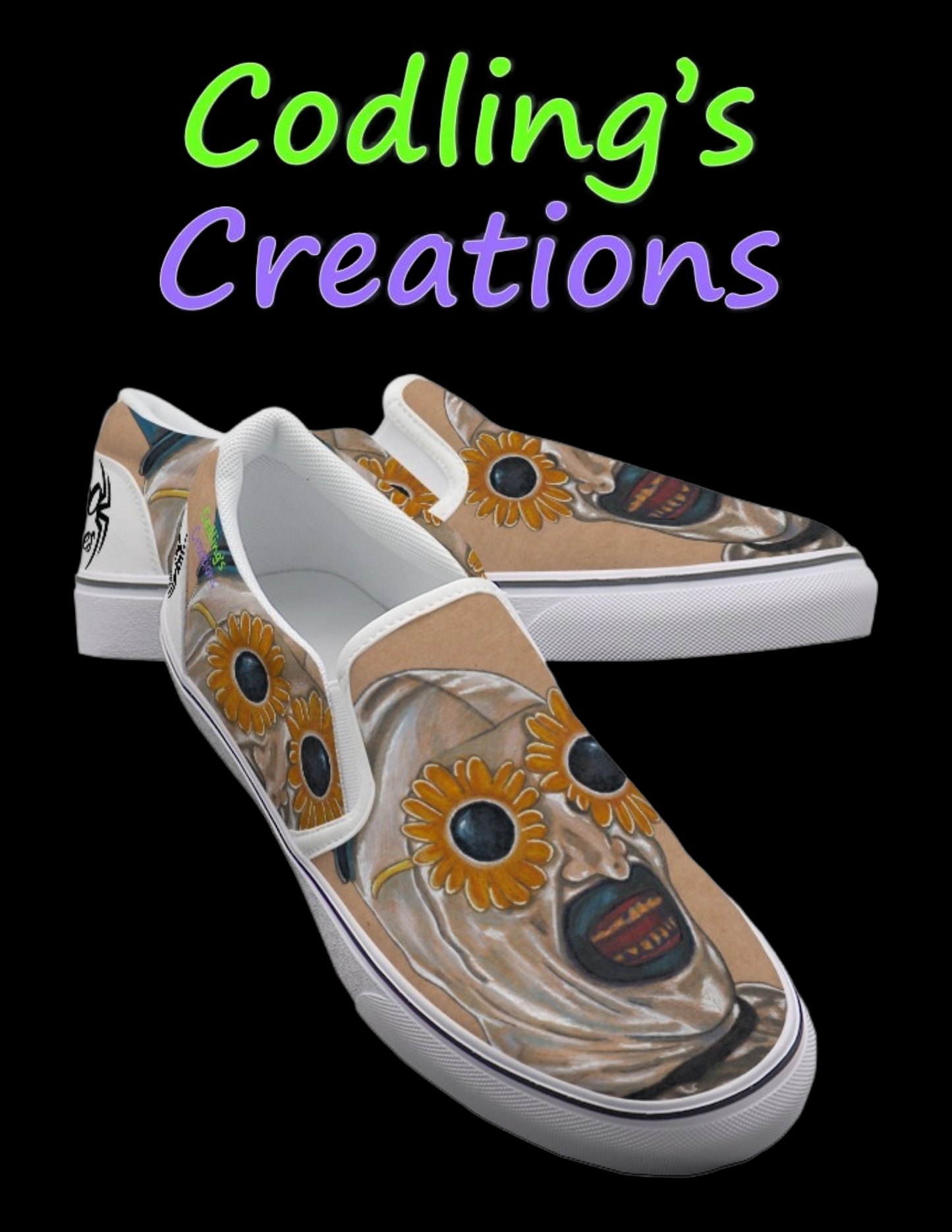 Art Slip ons - Codling's Creations