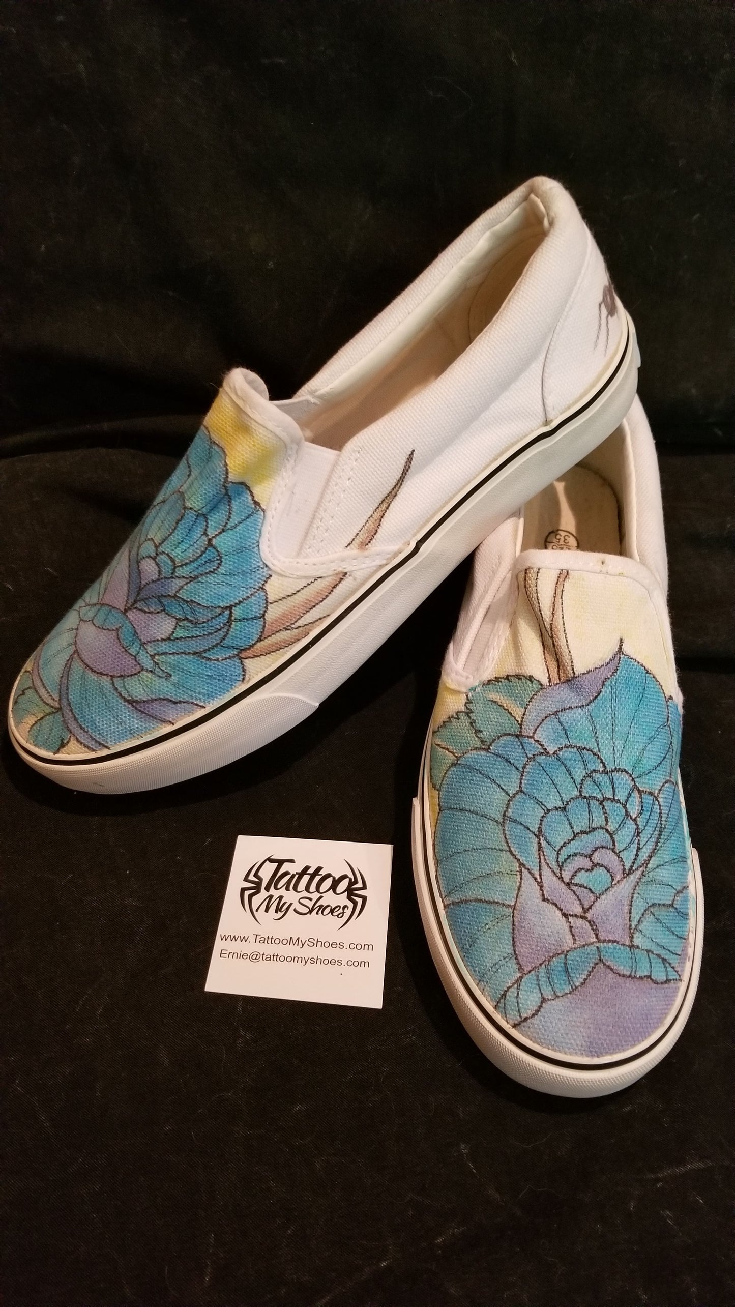 Blue and Purple Roses - W5