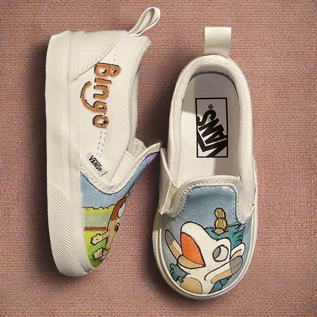 Bluey Unicorse Hand Drawn