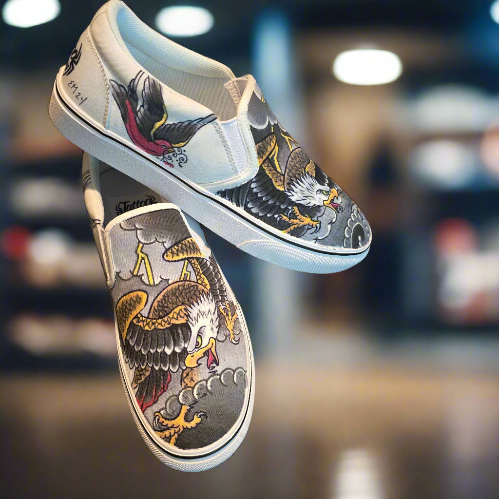 Traditional Eagles Slip Ons