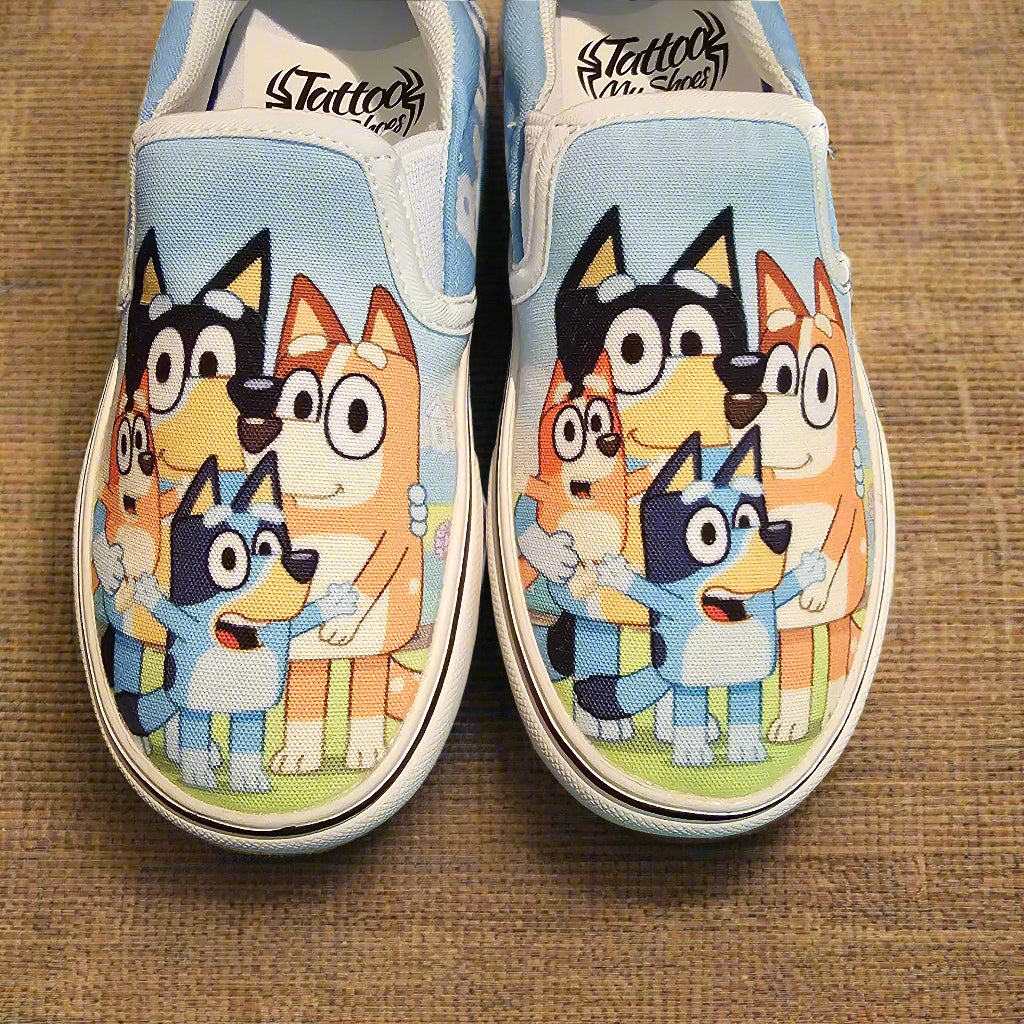 Printed Bluey Family