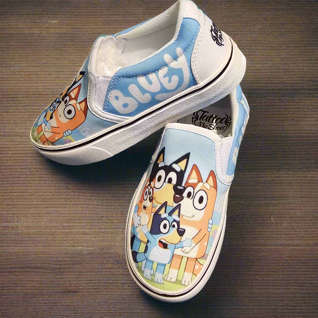 Printed Bluey Family