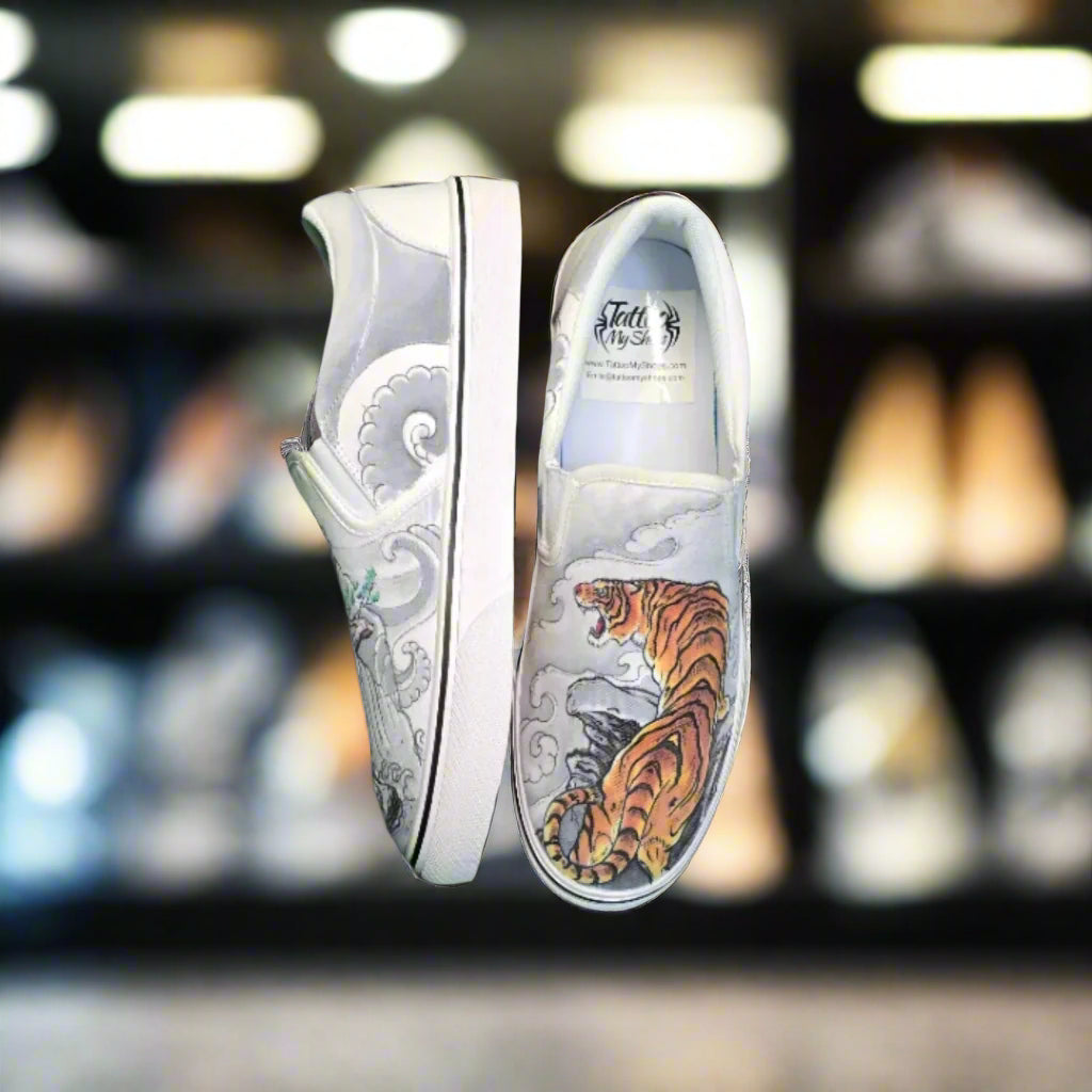 Tigers Print Slip On