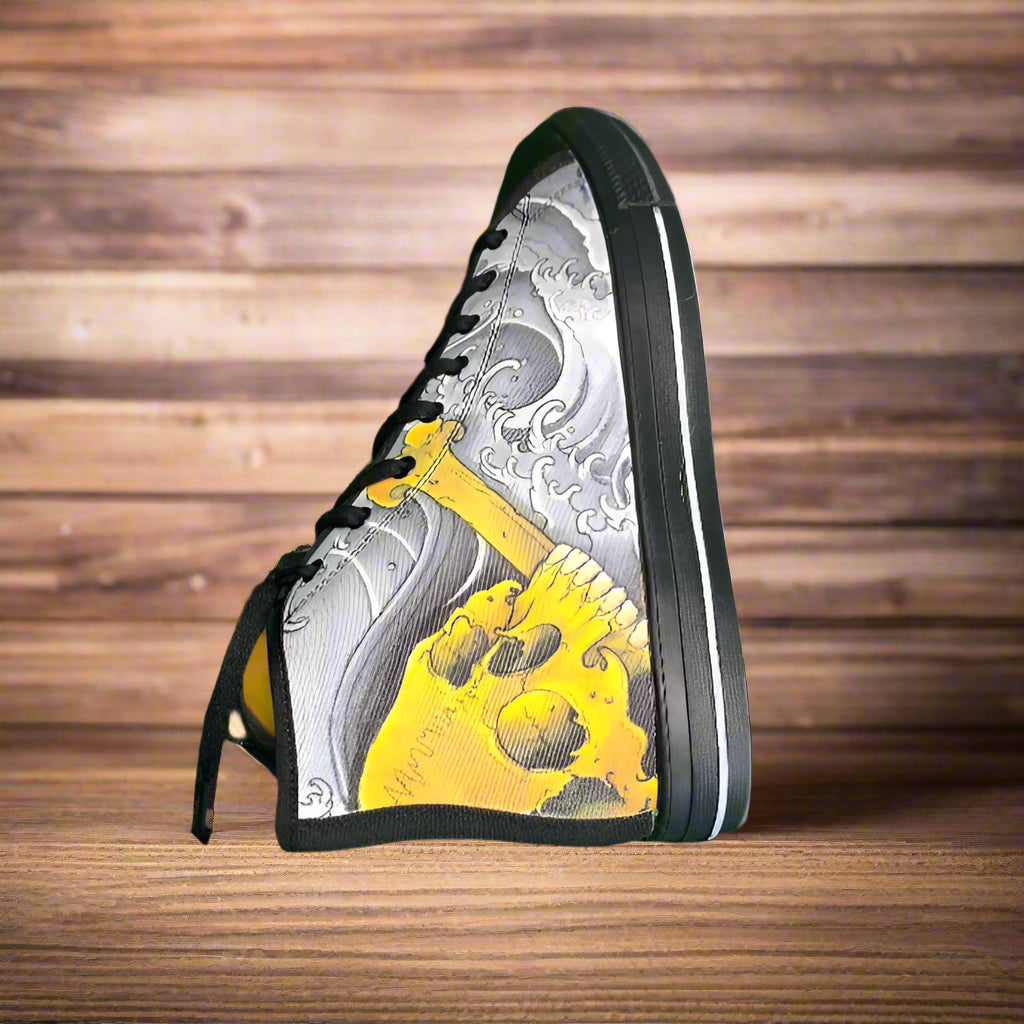 6 Skulls High Tops