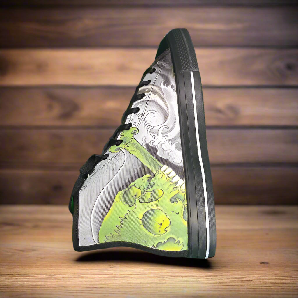 6 Skulls High Tops