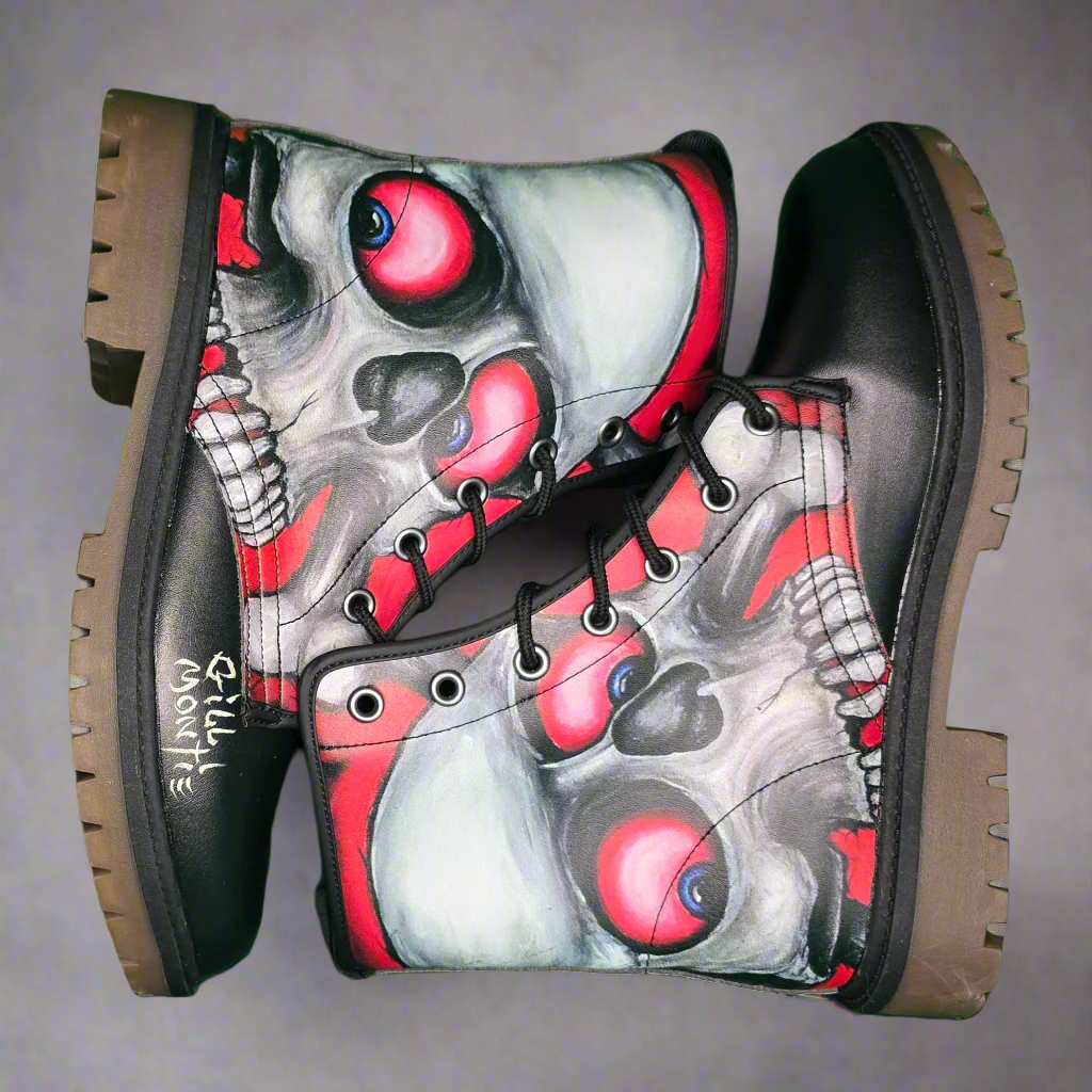 Gill Montie - Red Skull Boots