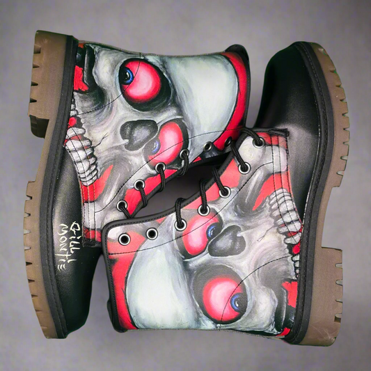 Gill Montie - Red Skull Boots