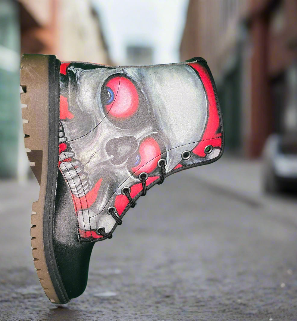 Gill Montie - Red Skull Boots