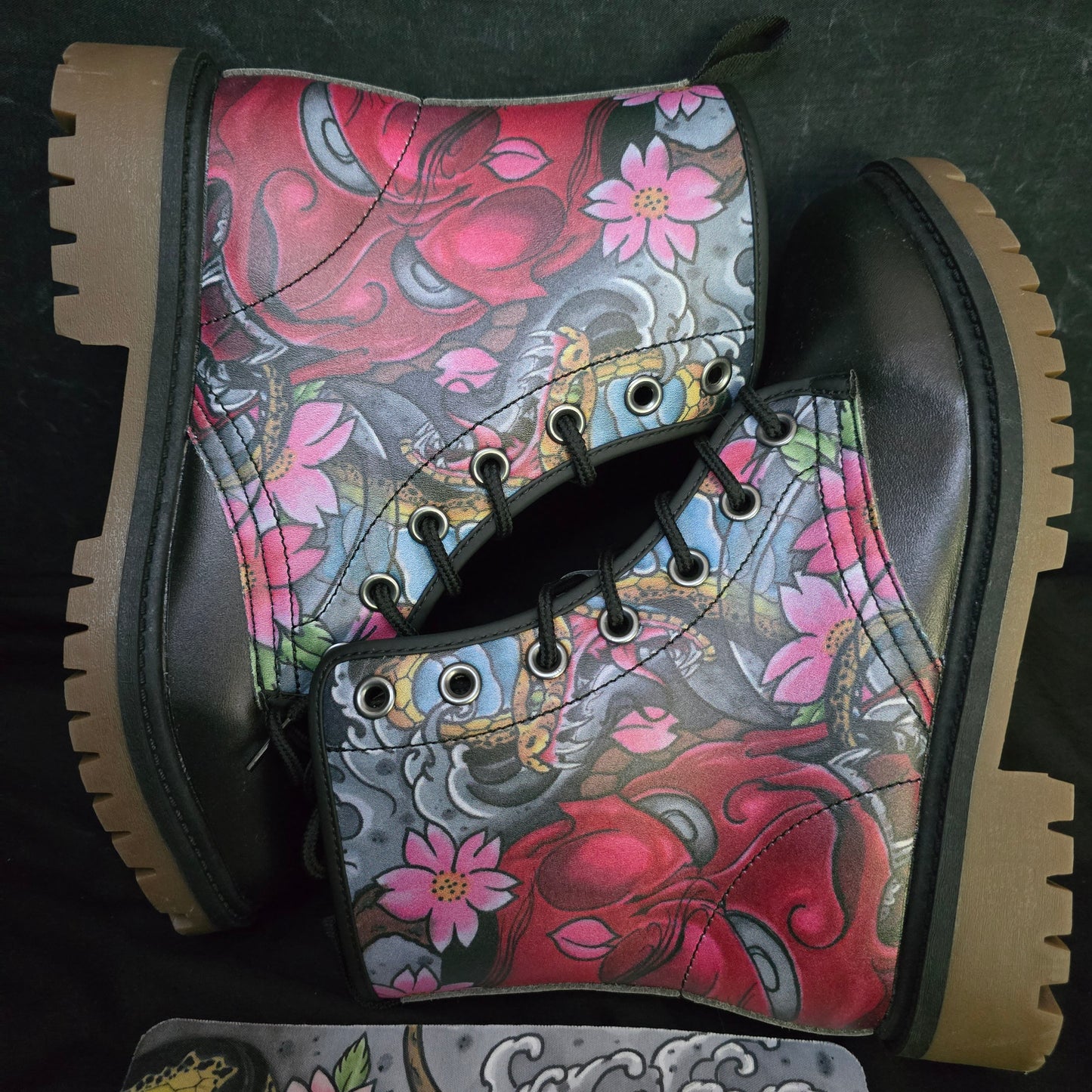 Hannya and Snake - Boots