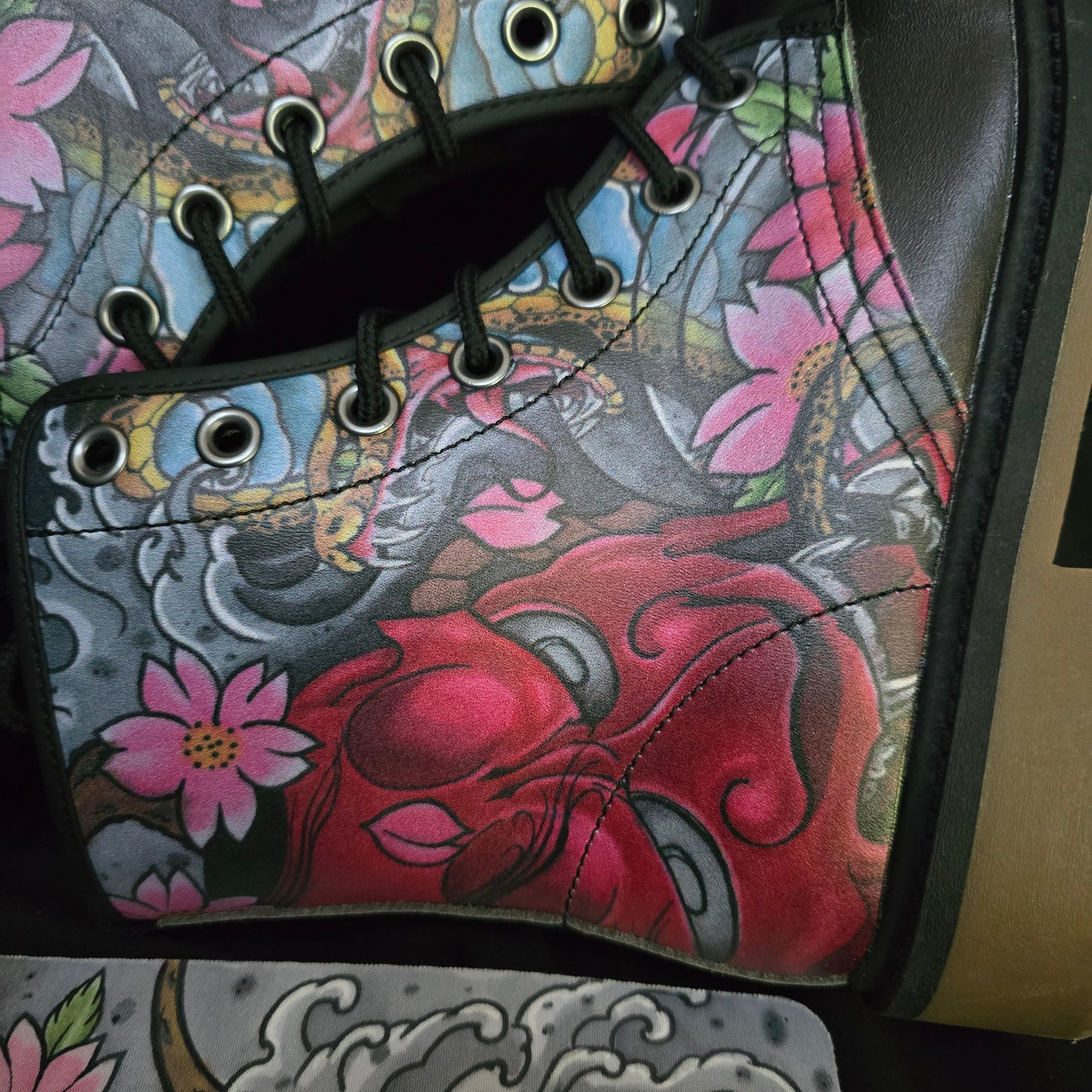 Hannya and Snake - Boots