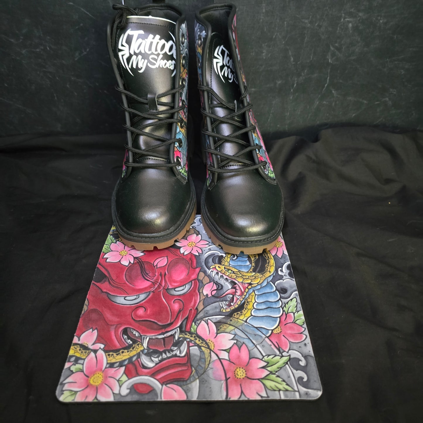 Hannya and Snake - Boots