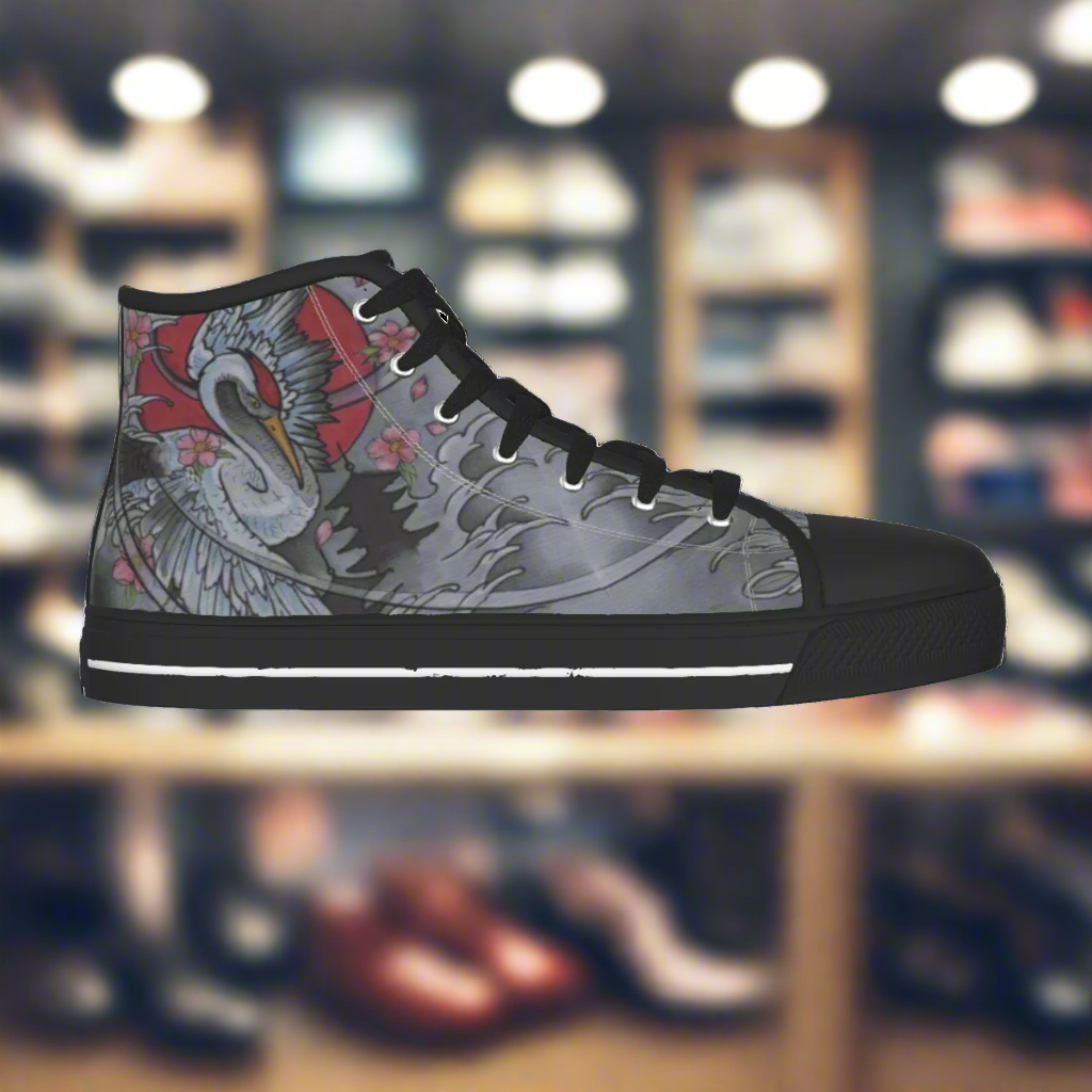 Snow Crane High Tops