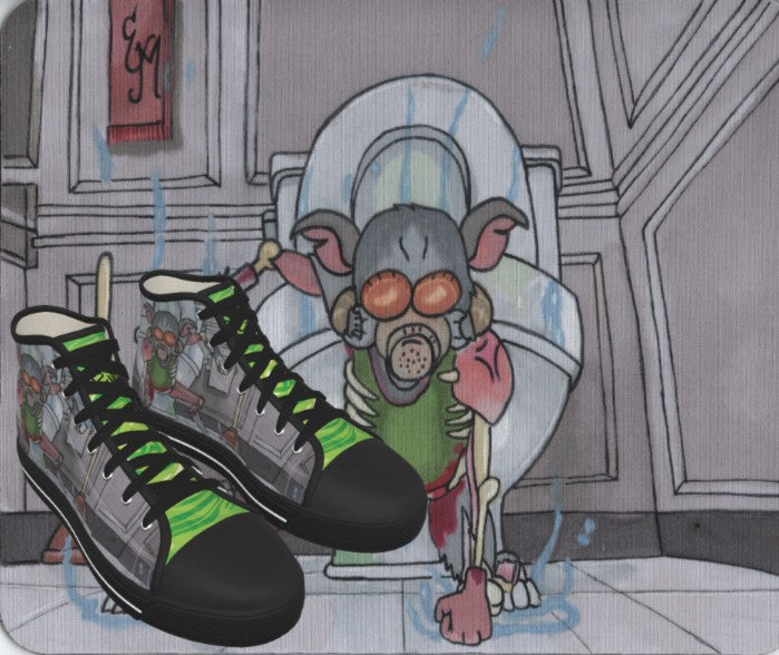 Pickle Rick - High Top