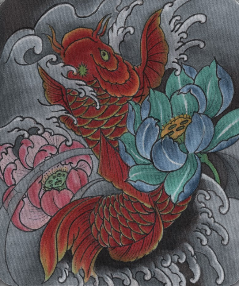 Red Koi Boots