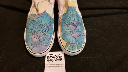 Blue and Purple Roses - W5