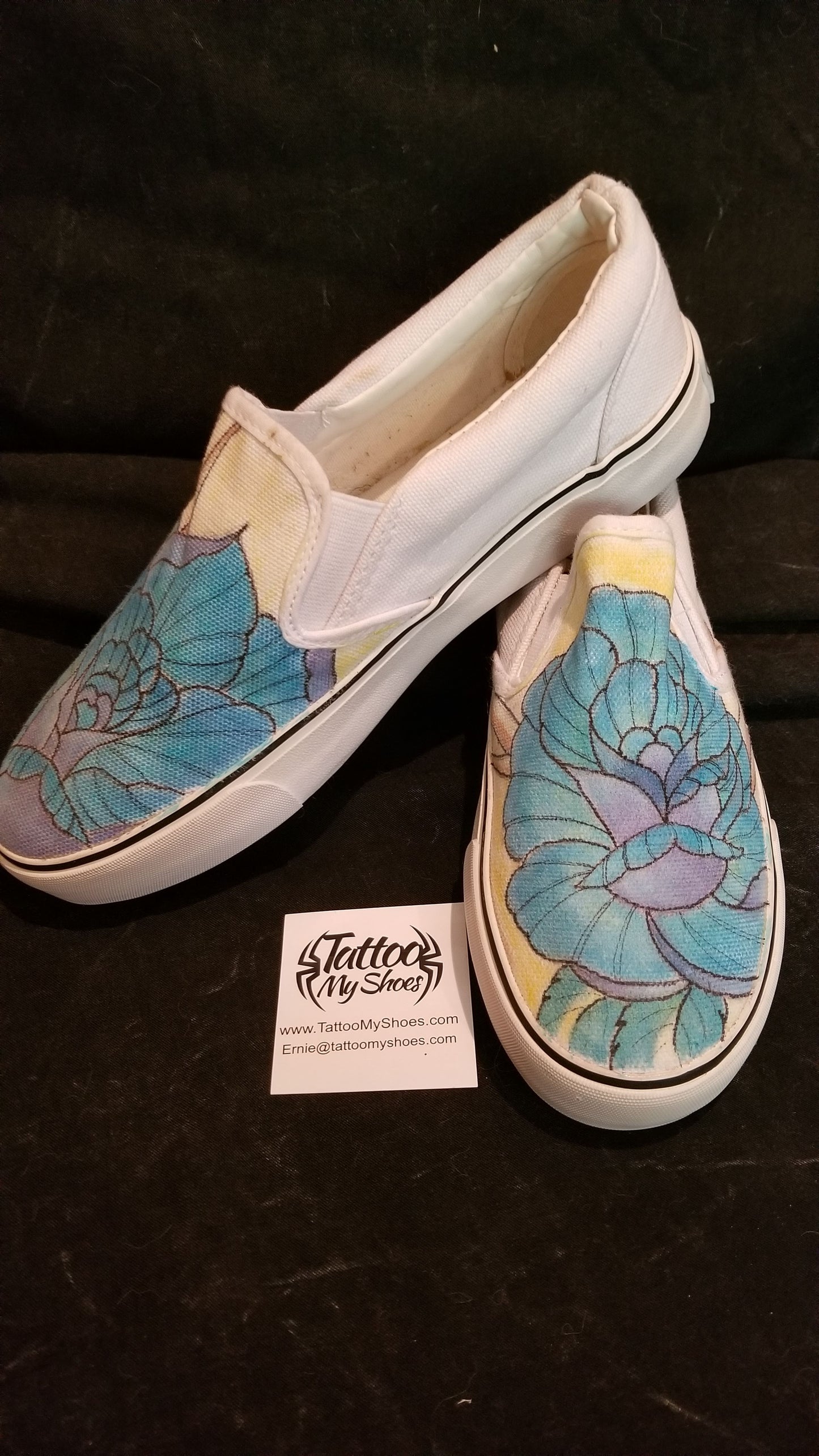 Blue and Purple Roses - W5