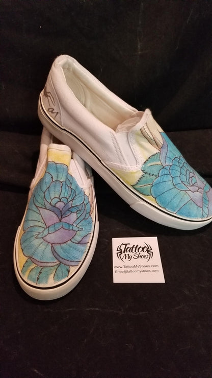 Blue and Purple Roses - W5