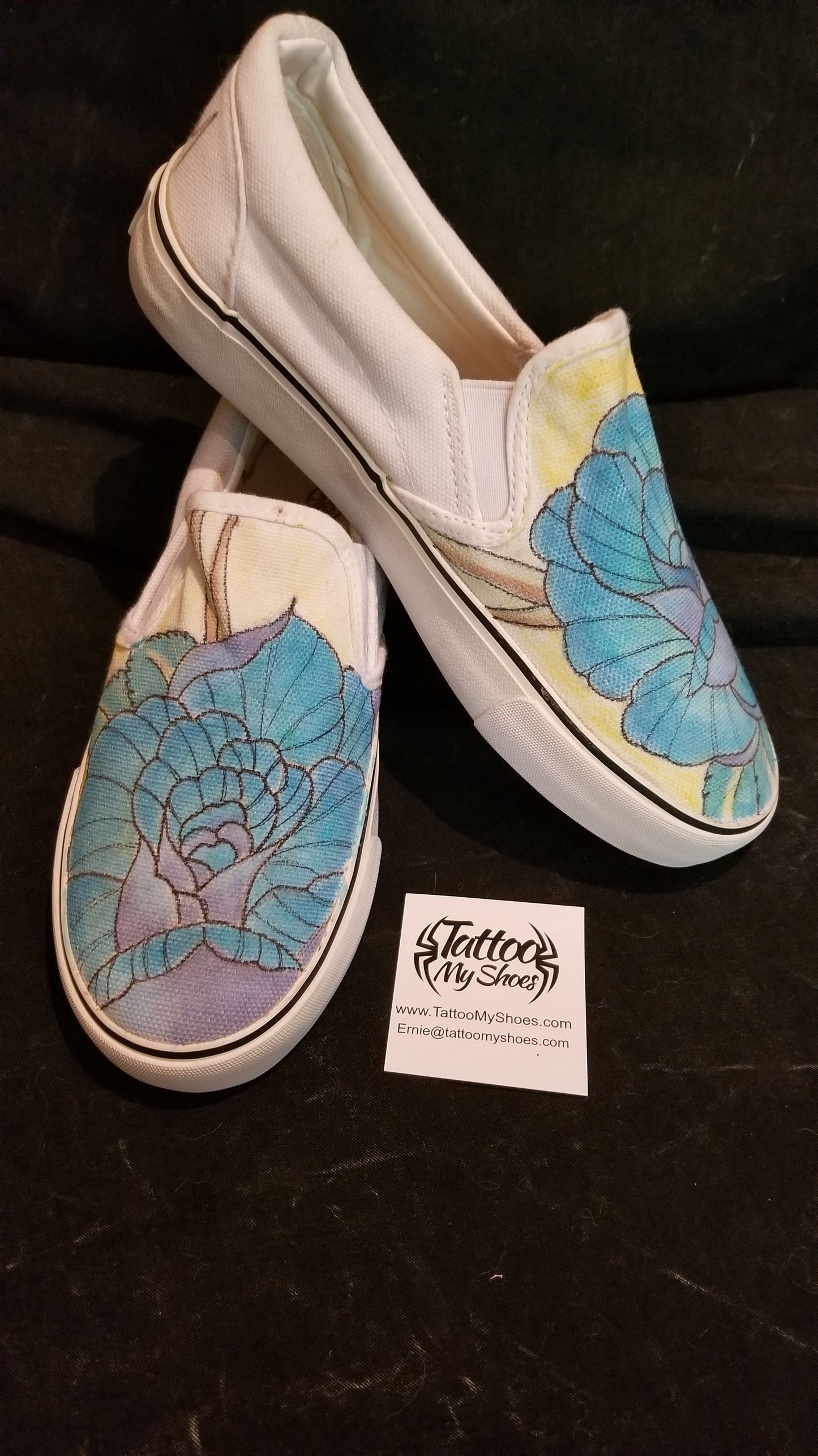 Blue and Purple Roses - W5
