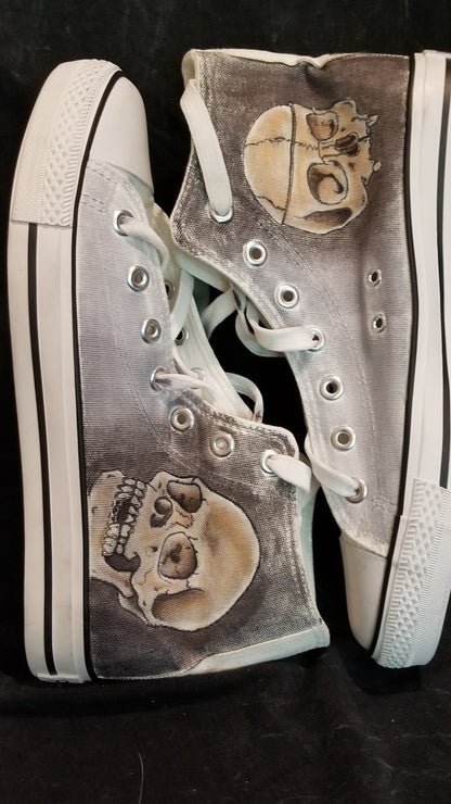 Antique Skull High Tops