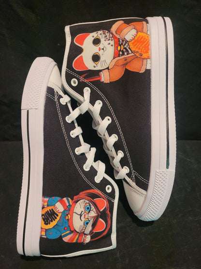 Spooky Cat High Tops