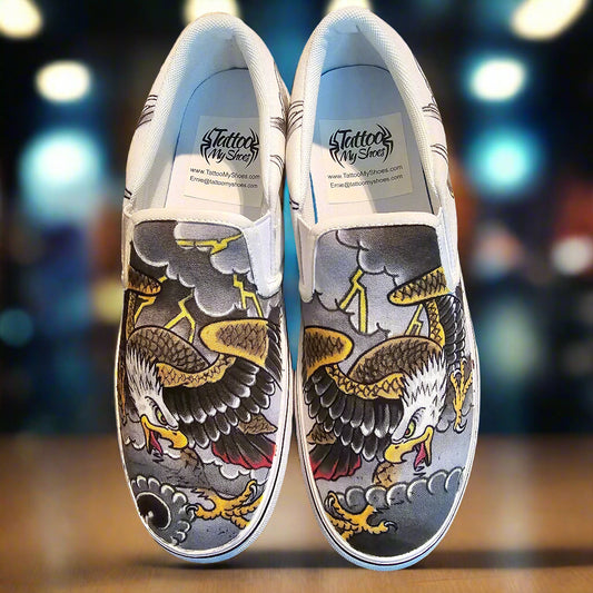 Traditional Eagles Slip Ons