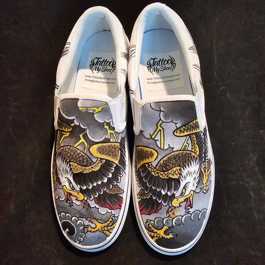 Traditional Eagles Slip Ons