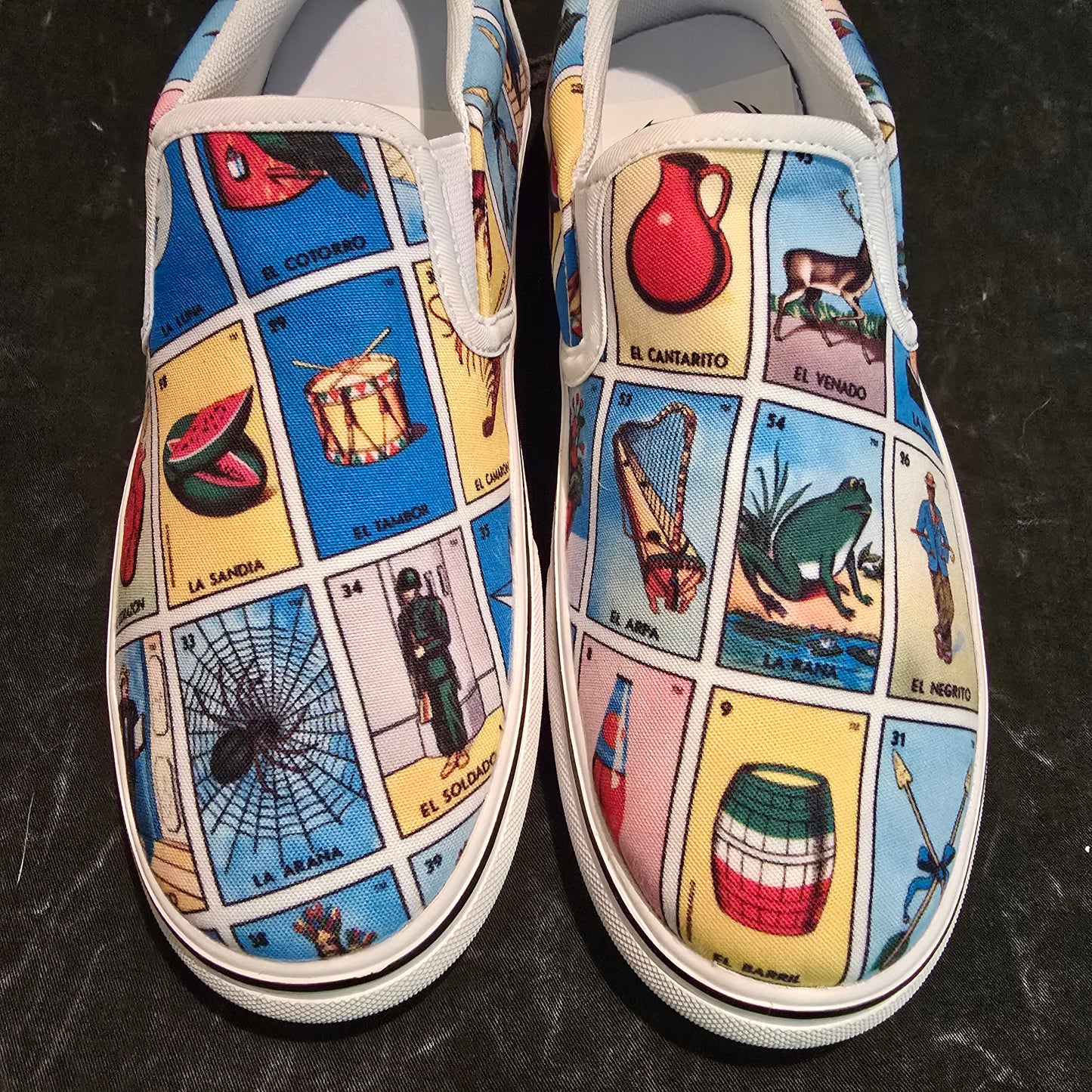 Loteria Slip Ons Ready to Ship