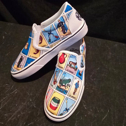 Loteria Custom Printed Shoes