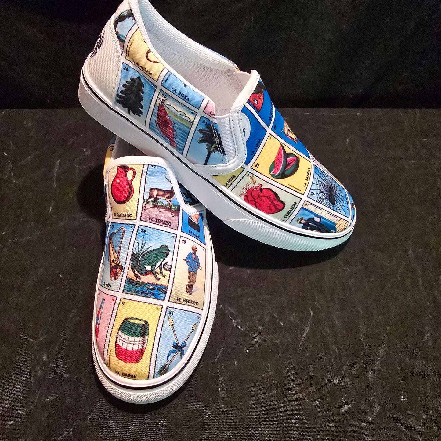 Loteria Slip Ons Ready to Ship