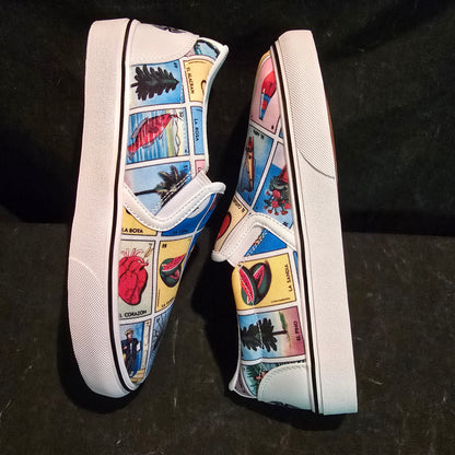 Loteria Custom Printed Shoes