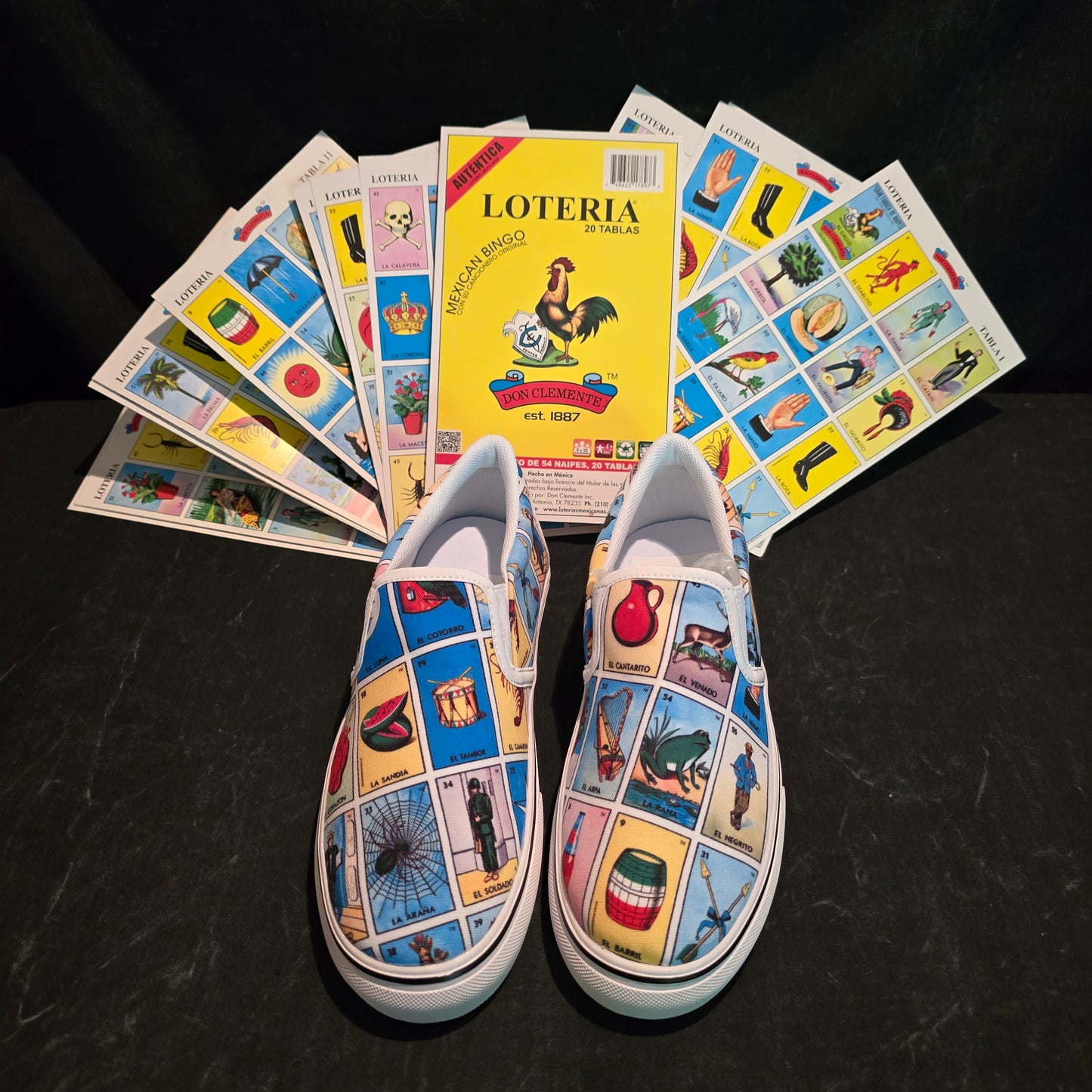 Loteria Slip Ons Ready to Ship