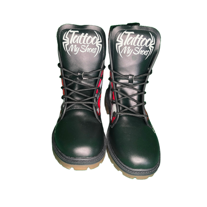 Gill Montie - White Skull Boots
