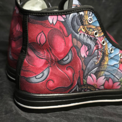 Hannya and Snake - High Tops RTS