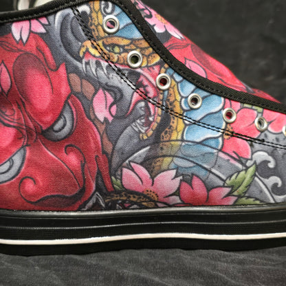 Hannya and Snake - High Tops RTS