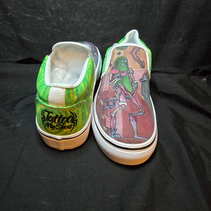 Pickle Rick - Slip ons