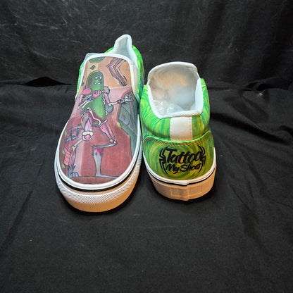 Pickle Rick - Slip ons