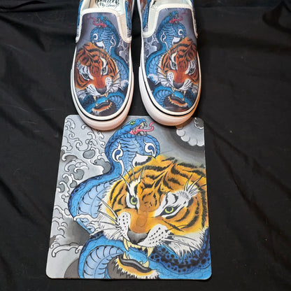 Ernie Moreno - Tiger and Snake