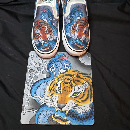 Ernie Moreno - Tiger and Snake