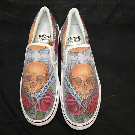 Skull and Roses Slip on RTS