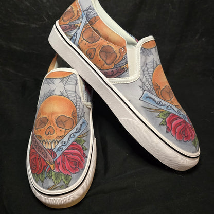 Skull and Roses Slip on RTS