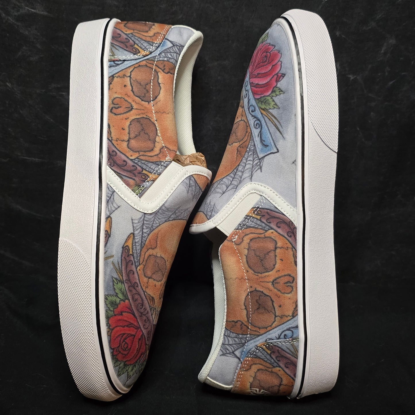 Skull and Roses Slip on RTS