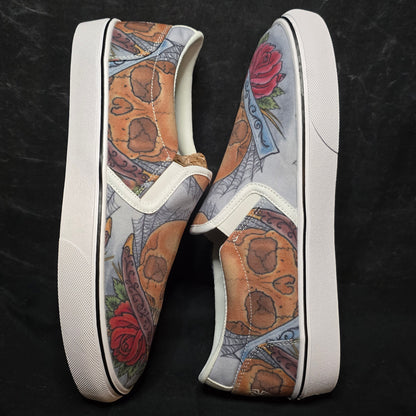 Skull and Roses Slip on RTS