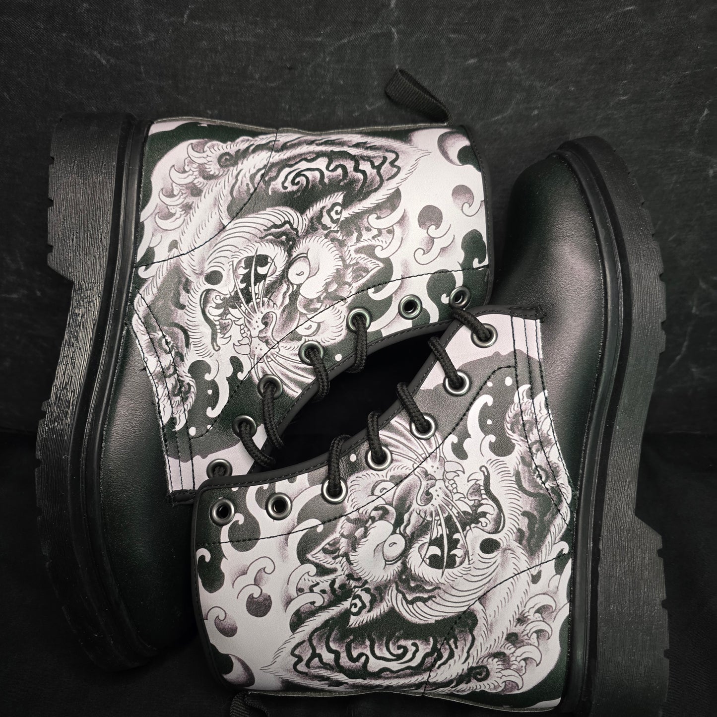 Fip Buchanan - Black and White Boots
