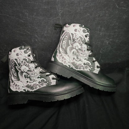 Fip Buchanan - Black and White Boots