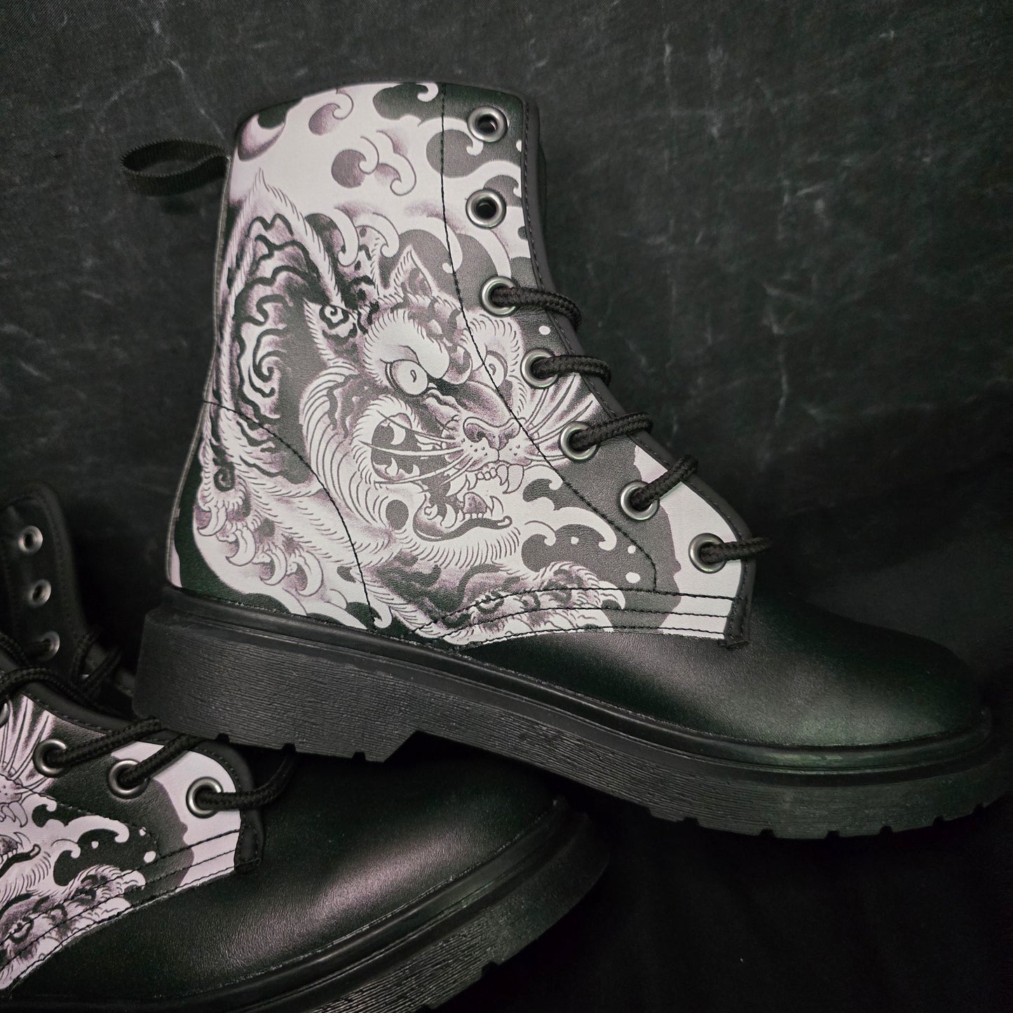 Fip Buchanan - Black and White Boots
