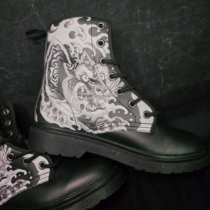 Fip Buchanan - Black and White Boots