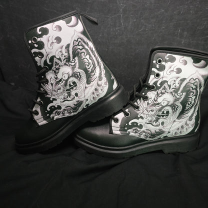 Fip Buchanan - Black and White Boots